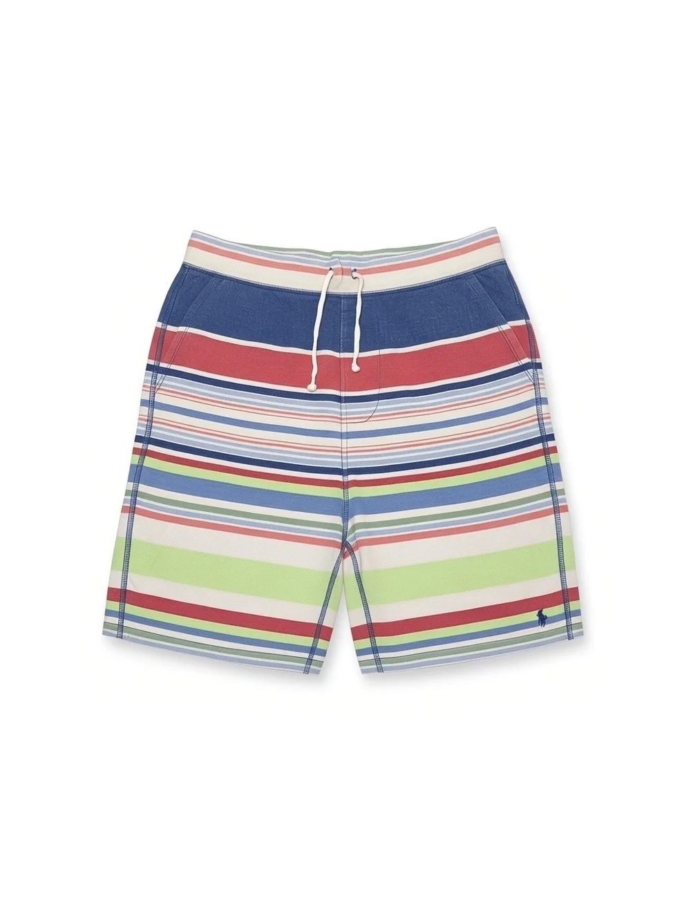 Polo Ralph Lauren Boys Striped Cotton Mesh Shorts - Size XL (18-20) EUC